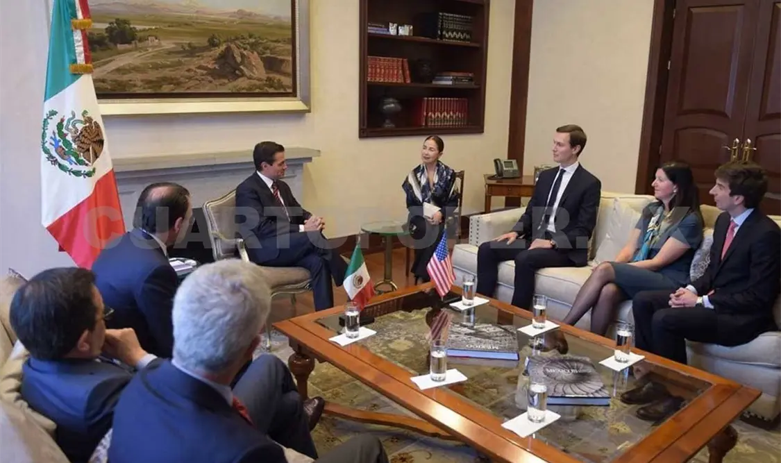 Enrique Peña Nieto y Kushner dialogan sobre acuerdos