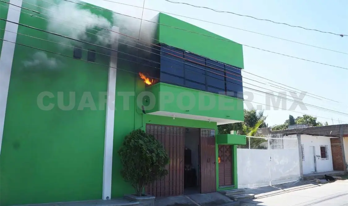 Se incendió un domicilio en el Barrio Guadalupe
