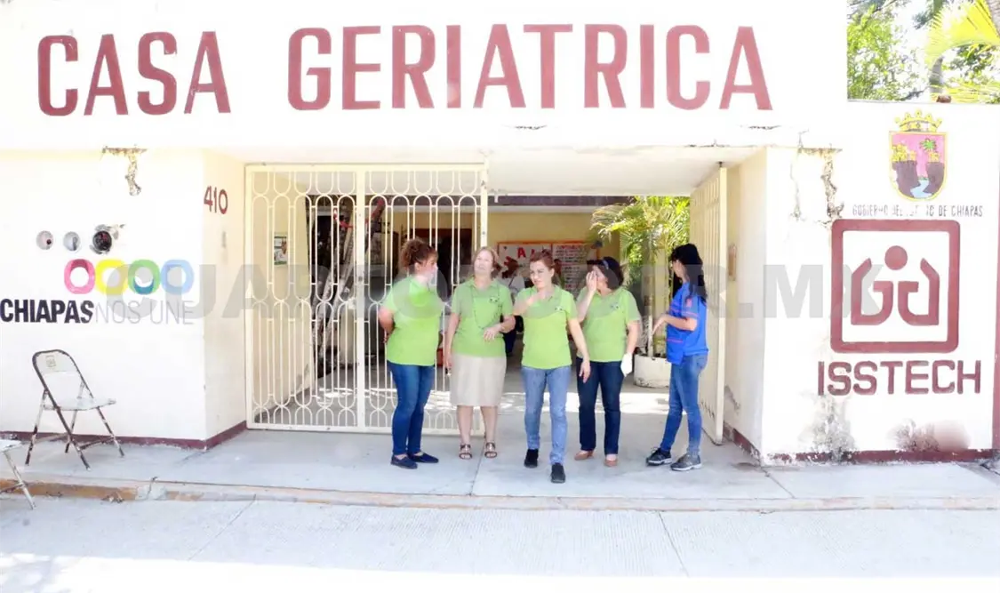 Inicia reconstrucción de la Casa Geriátrica Tuxtla