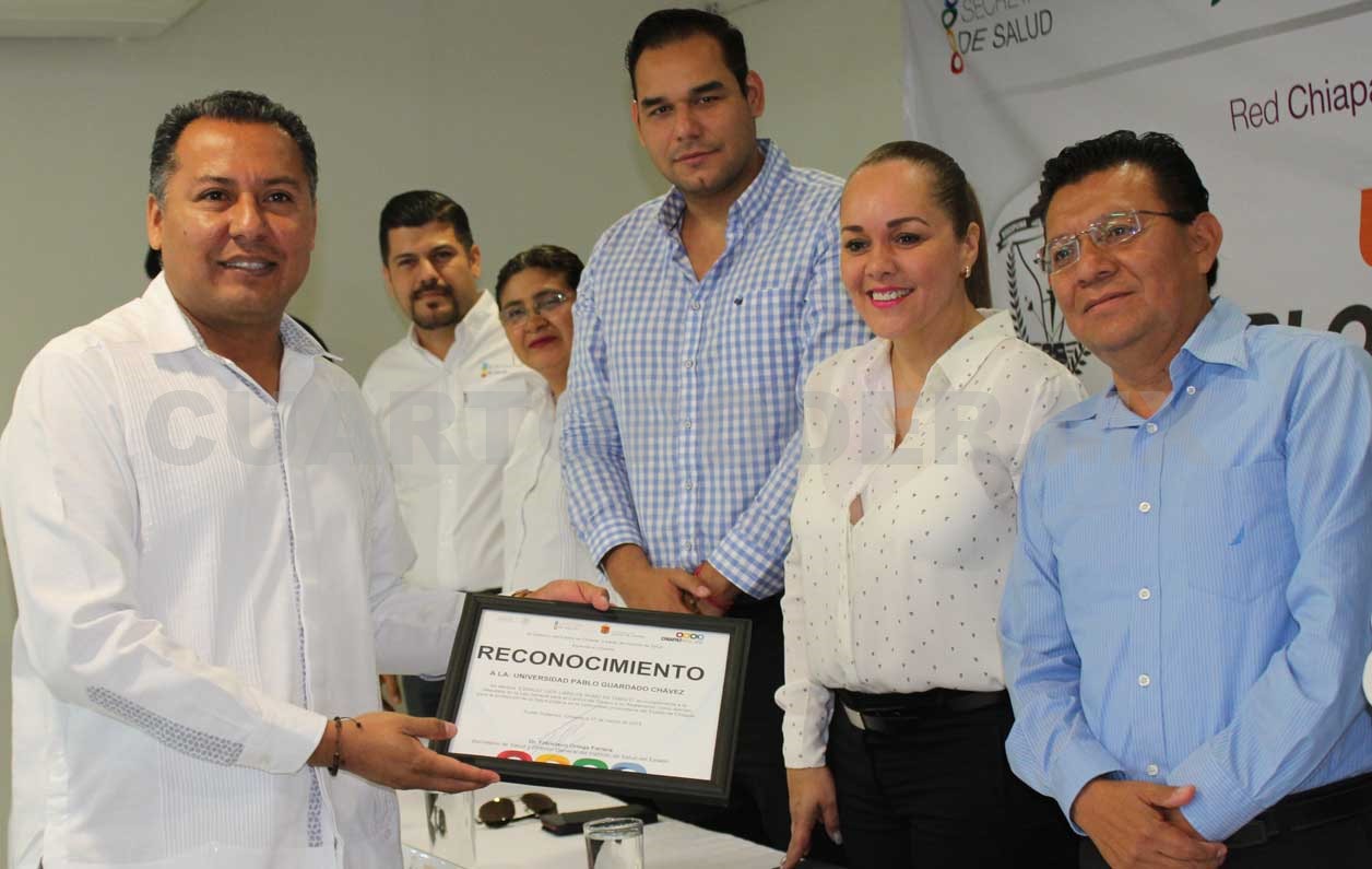 Recibió certificado de Universidad Saludable