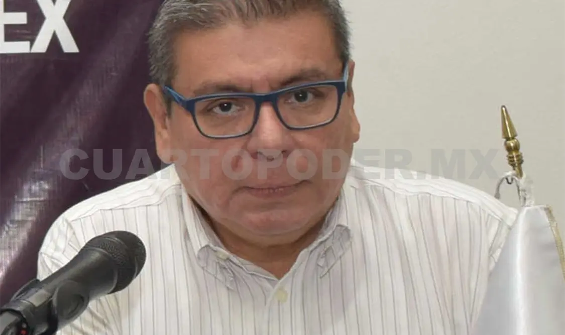 Presidente de la Coparmex en Chiapas, Enoch Gutiérrez Cruz. Guillermo Ramos / CP