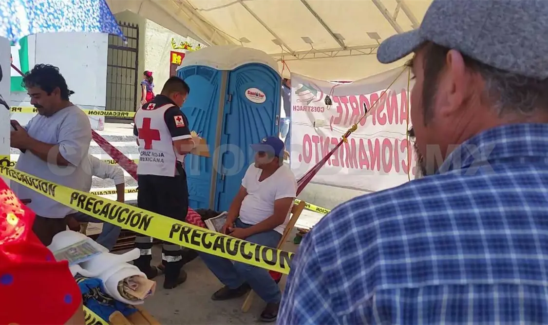 Débiles, pero estables, los manifestantes de la Coestrach
