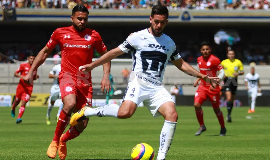 Pumas sigue en picada, pierde contra Toluca