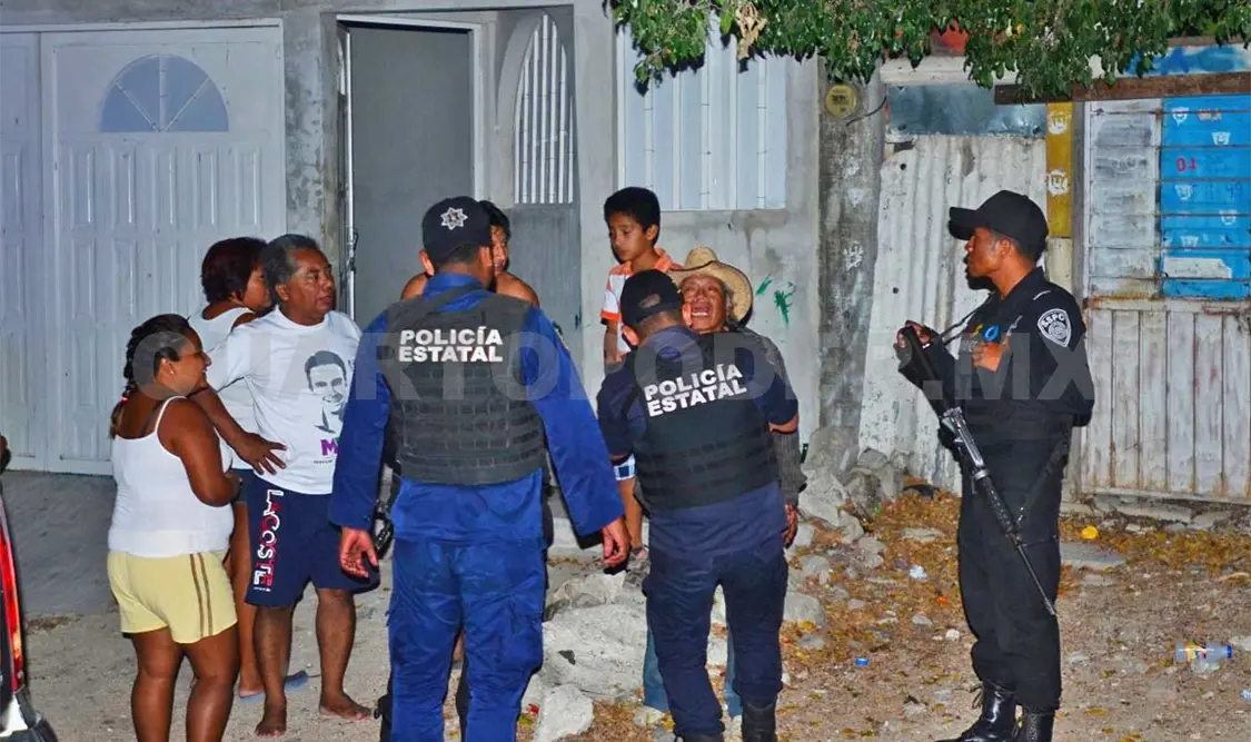 Hombre casi es degollado en riña