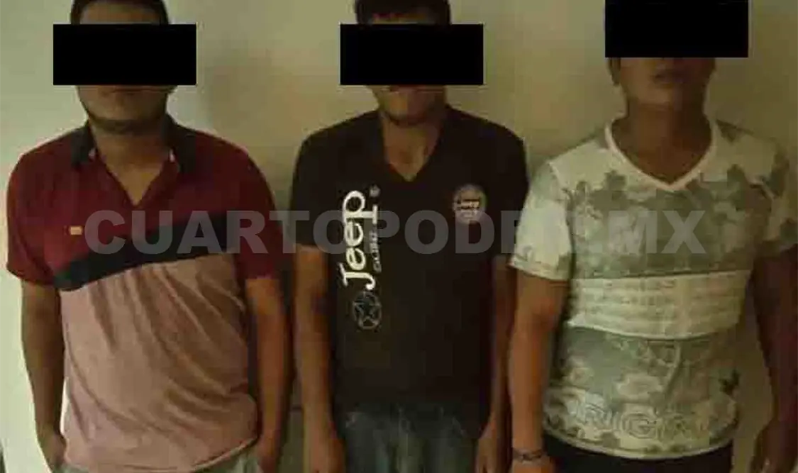 Detienen a integrantes de banda delictiva