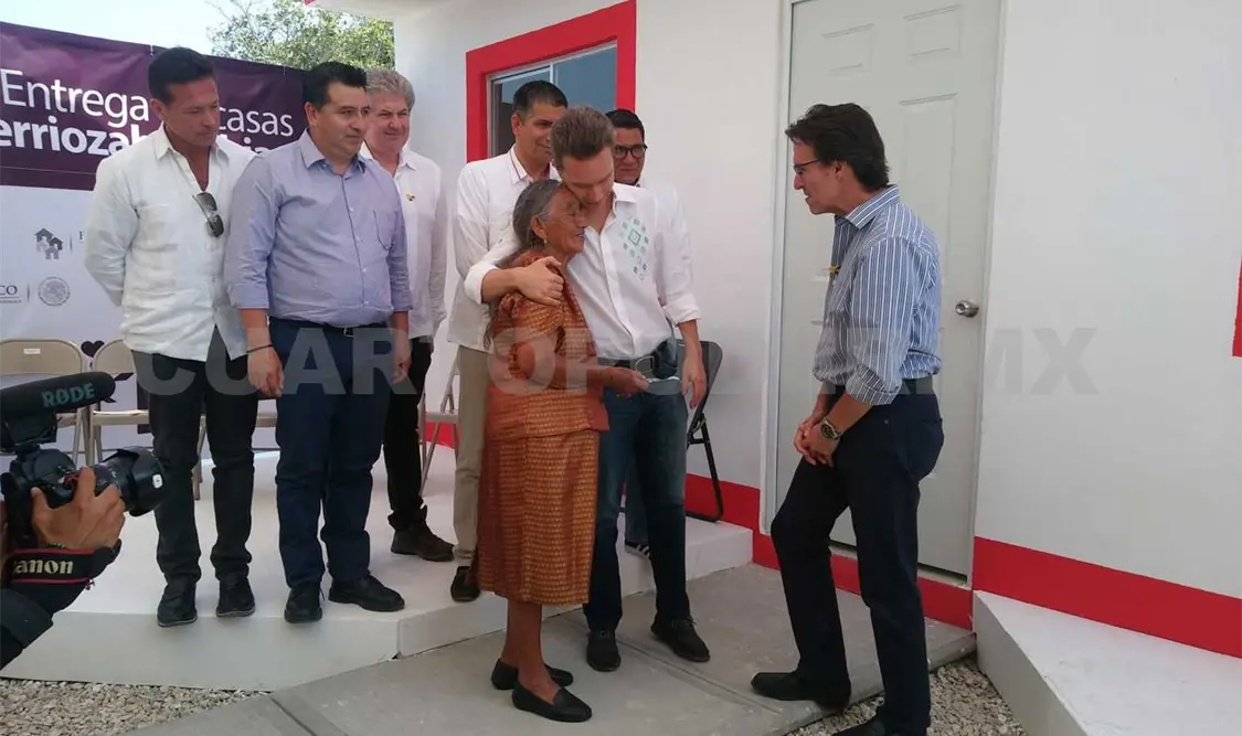 Fundación Teletón entrega hogares a damnificados
