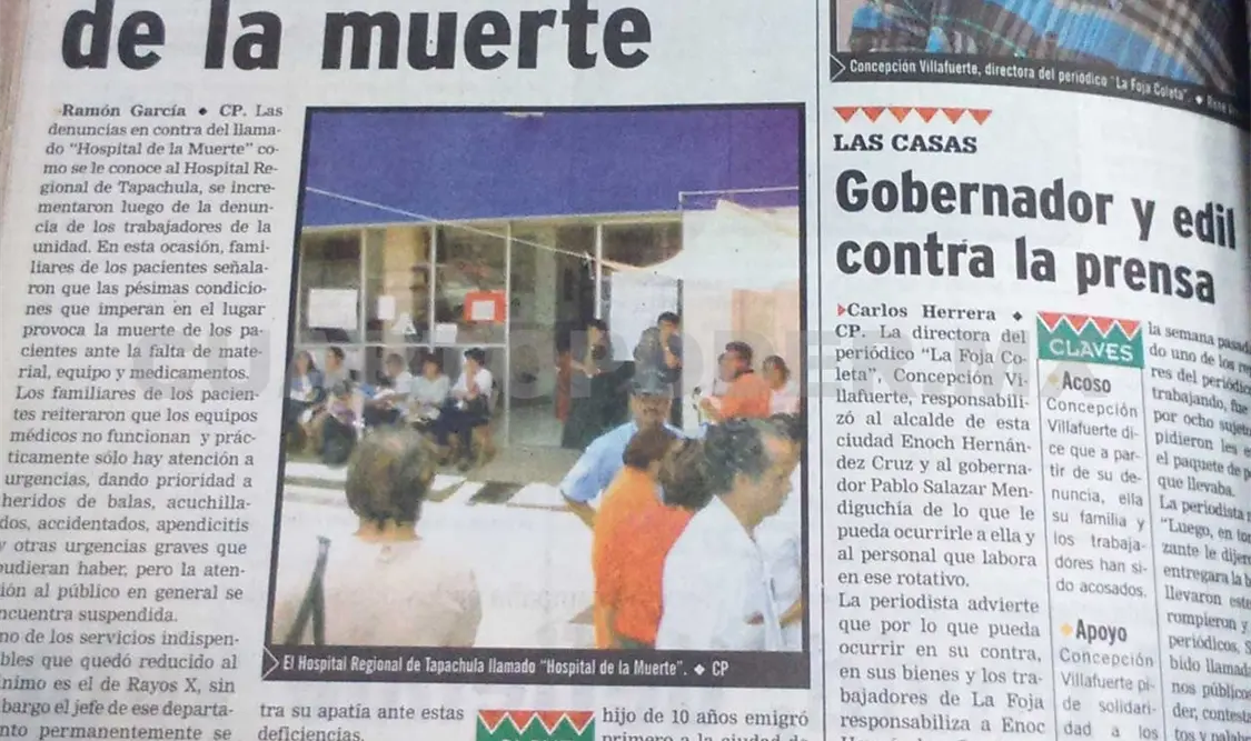 Siniestro pasado: Gobernador y edil contra la prensa