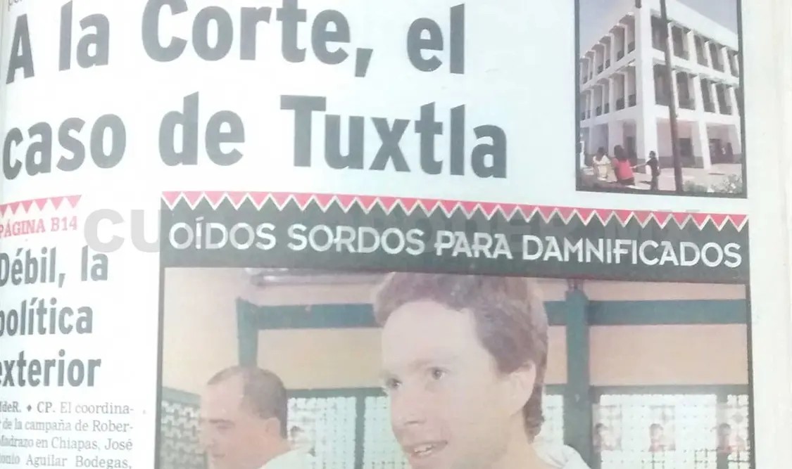 Siniestro pasado: Más palo y cárcel a damnificados: Pablo