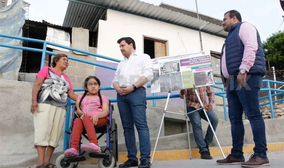 Adaptan viviendas para personas con discapacidad