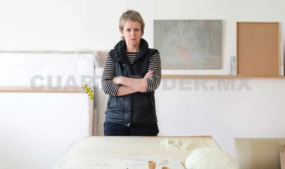 La artista Melanie Smith. Cortesía