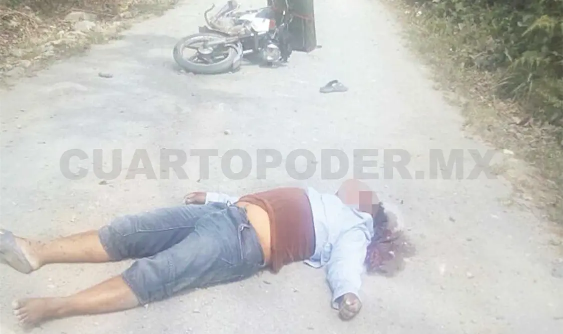 Elementos policiacos implementaron un operativo por la zona para dar con el paradero de los responsables del crimen, pero habían desaparecido sin dejar rastros de su paradero. Rafael Victorio /CP