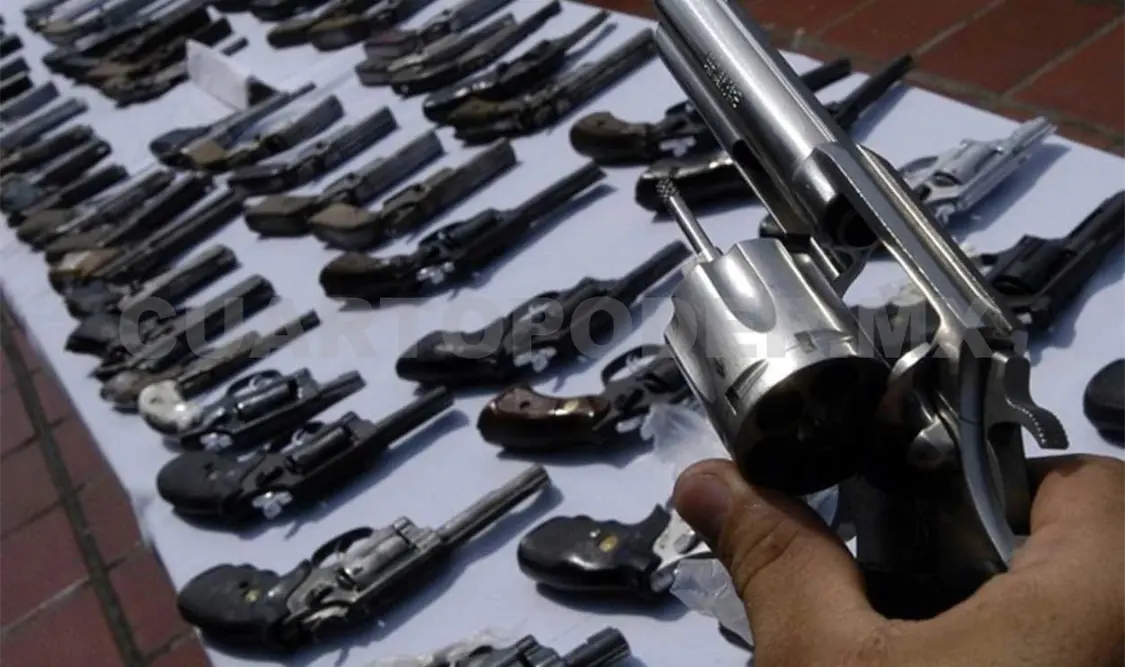Urge aprobar reformas a Ley de Armas de Fuego