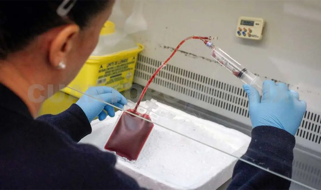 Banco de Sangre, con más de 1 700 unidades