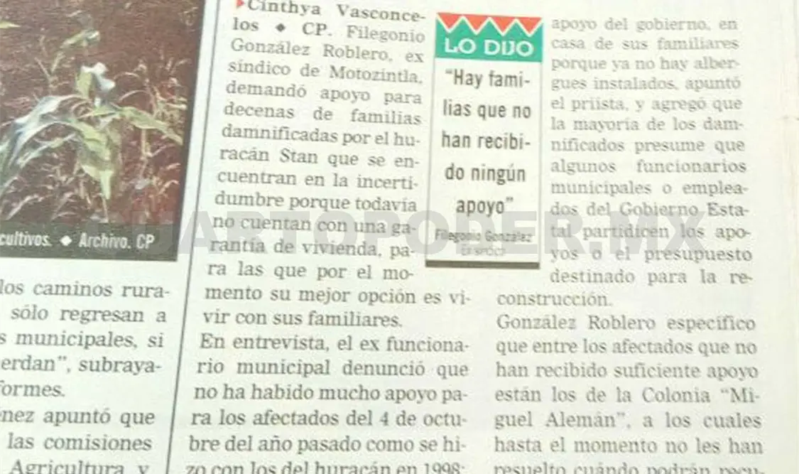 Siniestro pasado: damnificados siguen en la incertidumbre