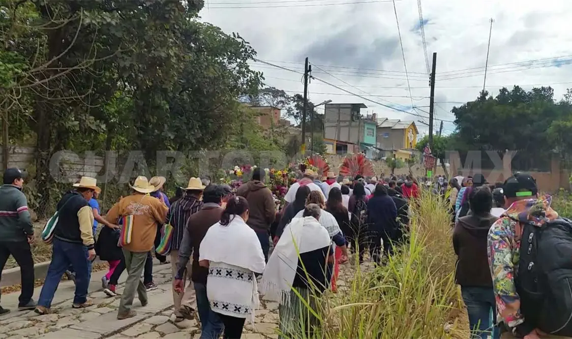 Subida de las virgencitas