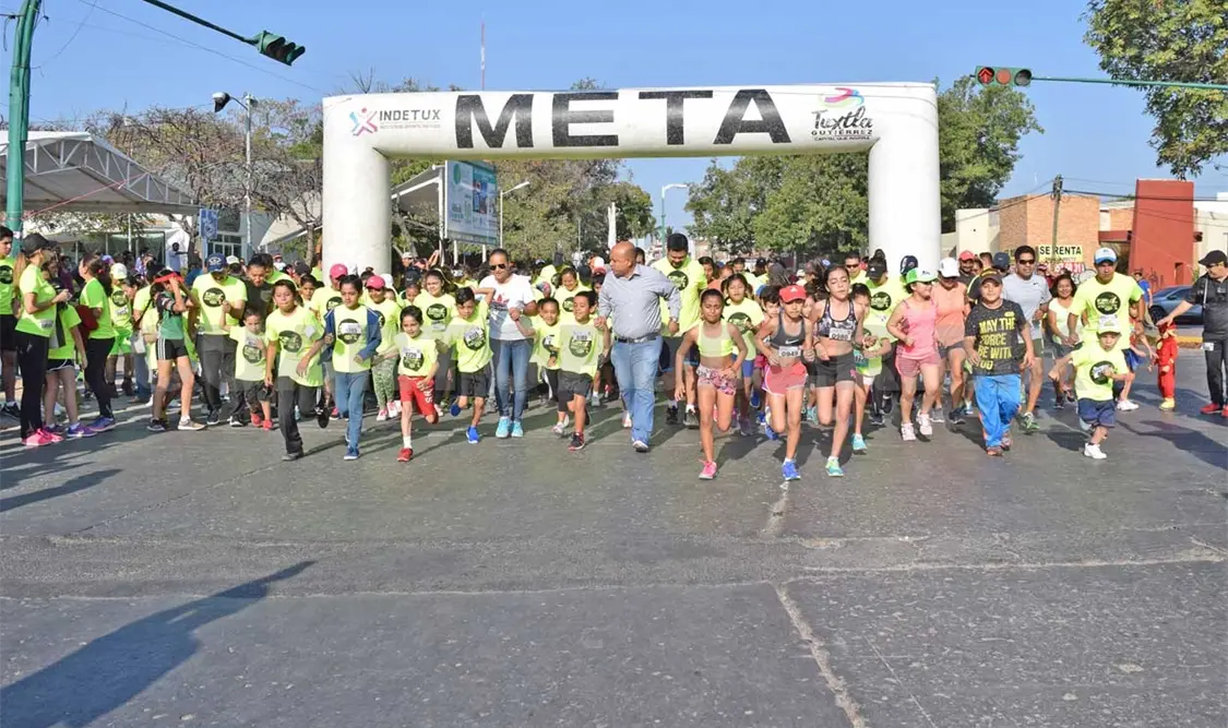 1,100 corredores en la justa Fray Matías
