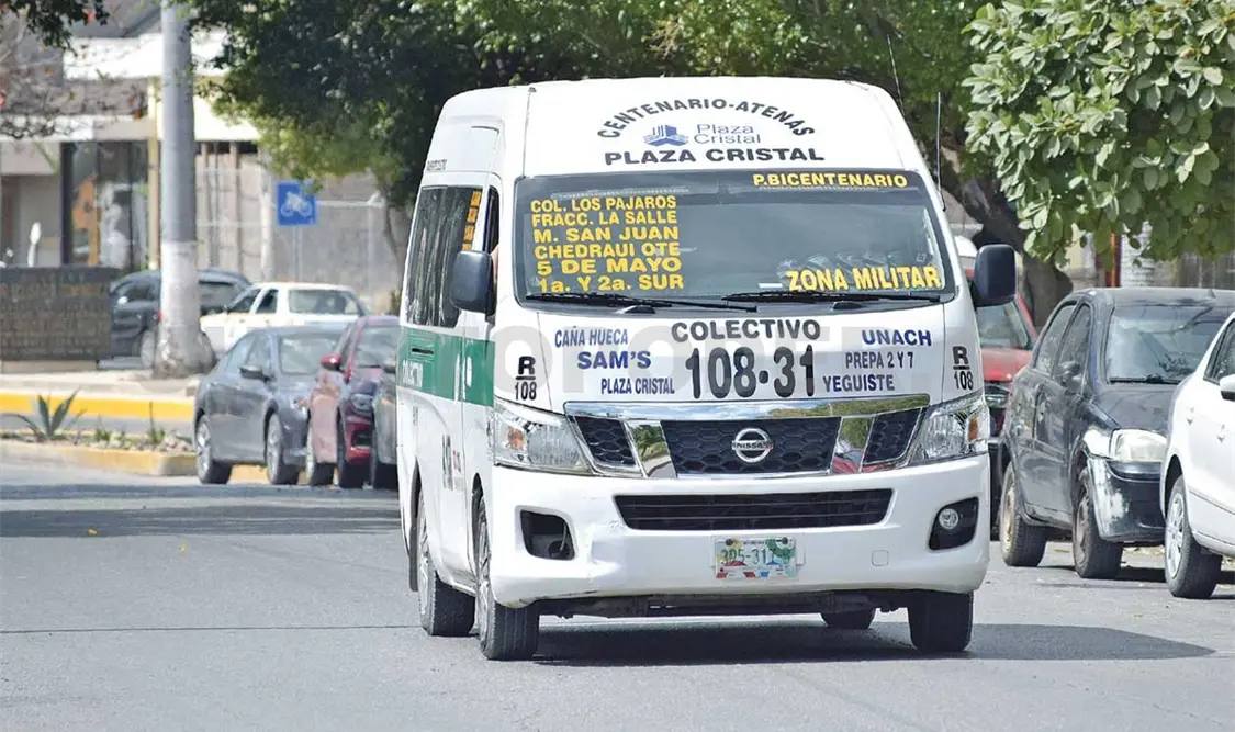 Colectivo gratis todo el día en Ruta 108