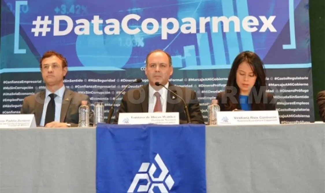 Exponen resultados de plataforma Data Coparmex