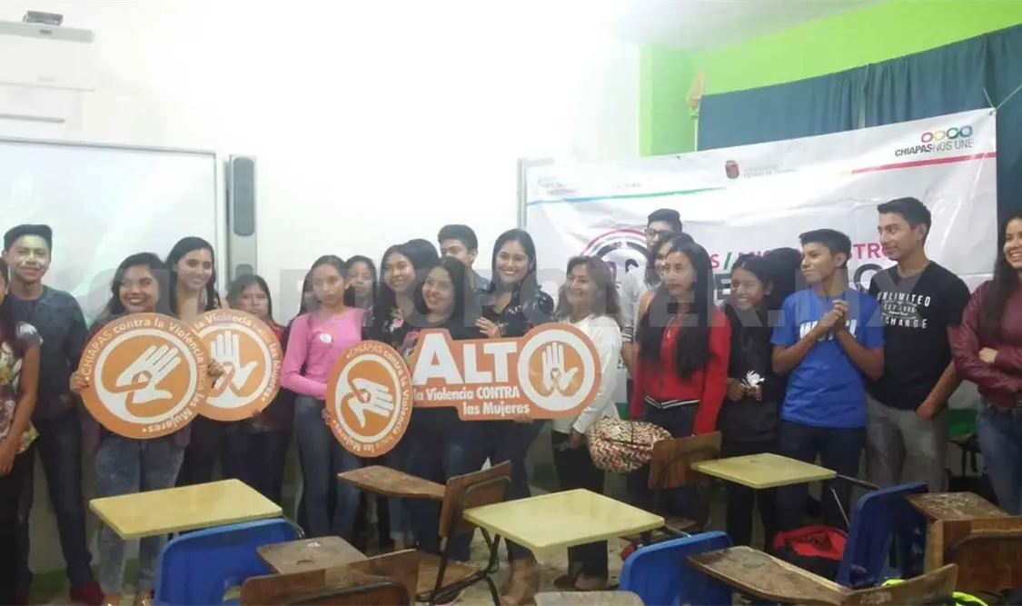 Sedem imparte pláticas de prevención en Chilón