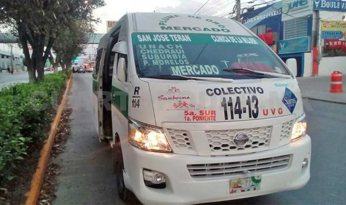 Otra joven es atropellada por colectivo en el bulevar