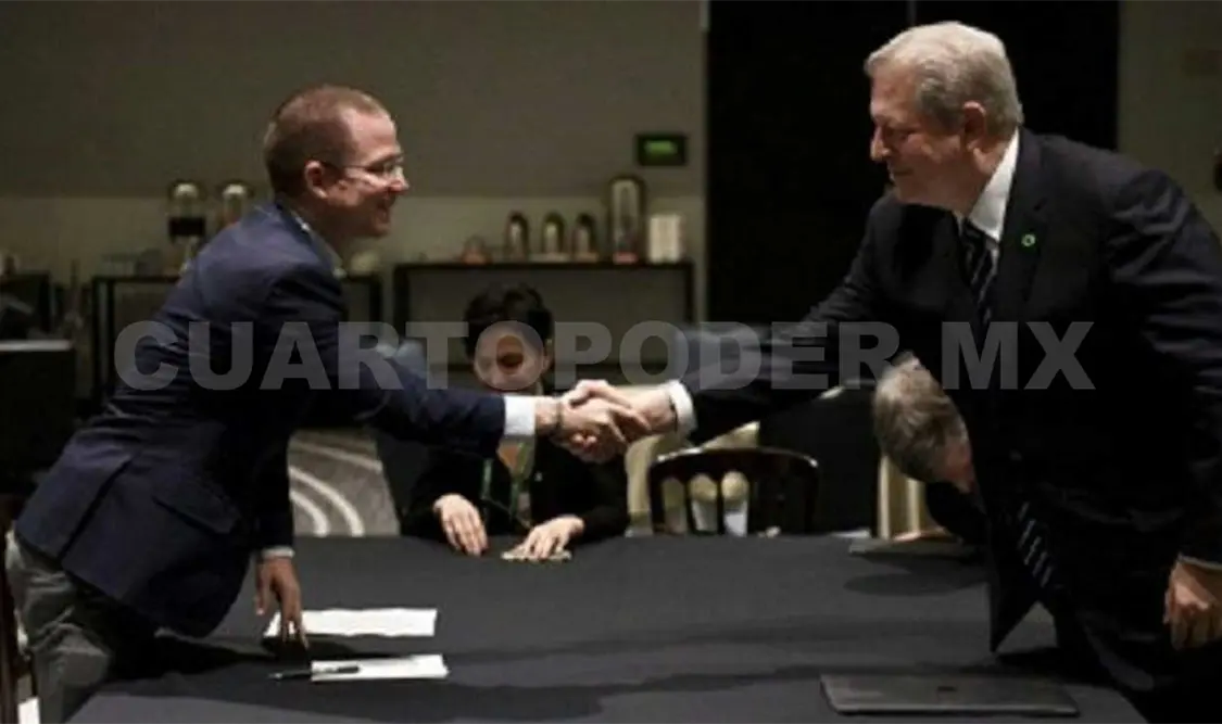 Anaya y Al Gore dialogan sobre sustentabilidad