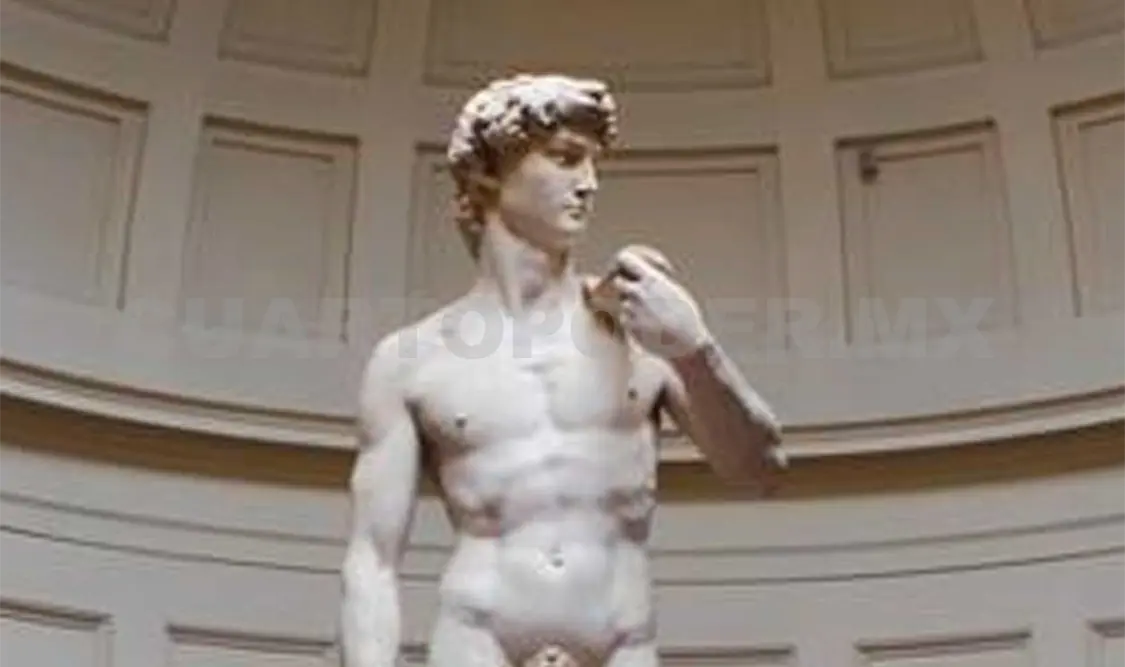 El David de Miguel Ángel. Cortesía