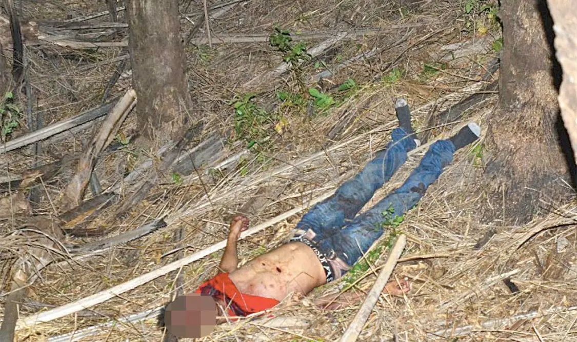 La víctima fue localizada al interior de la quinta “Balún Canán” ubicada en el fraccionamiento Conquista Obrera, en el municipio de Chiapa de Corzo. Edberg Mayorga /CP