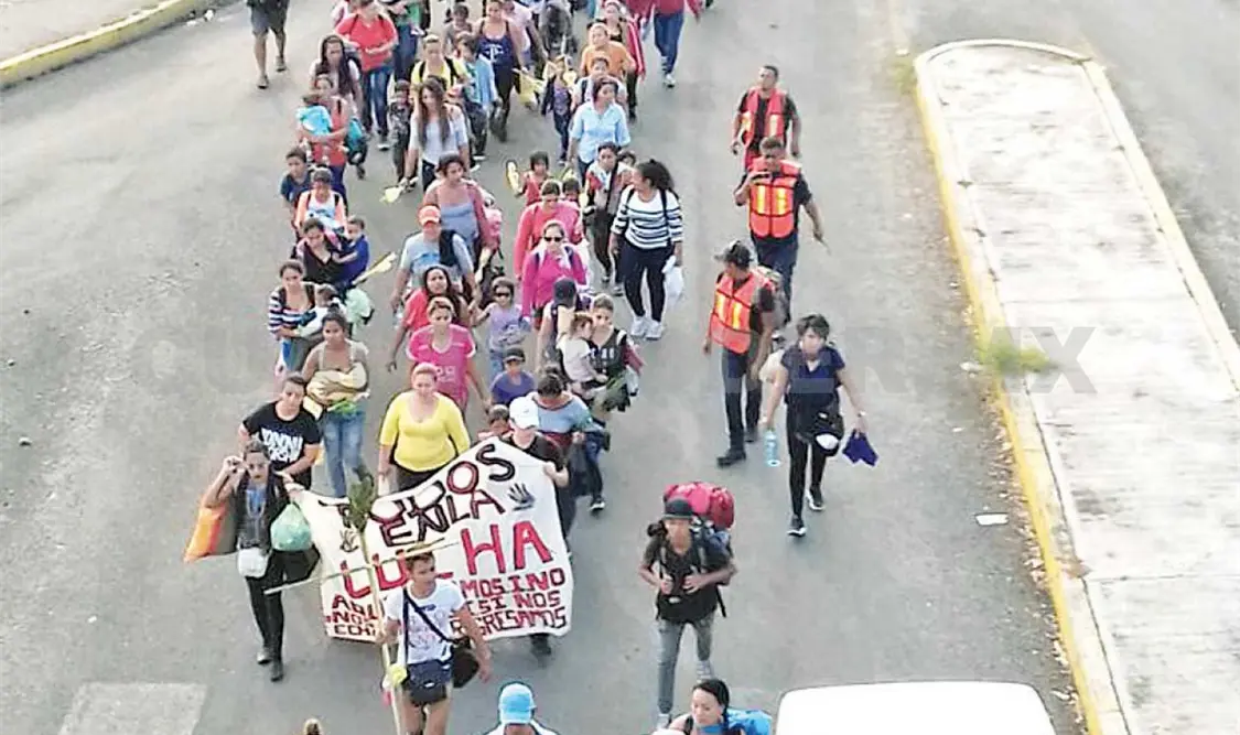Inicia caravana en la Frontera Sur