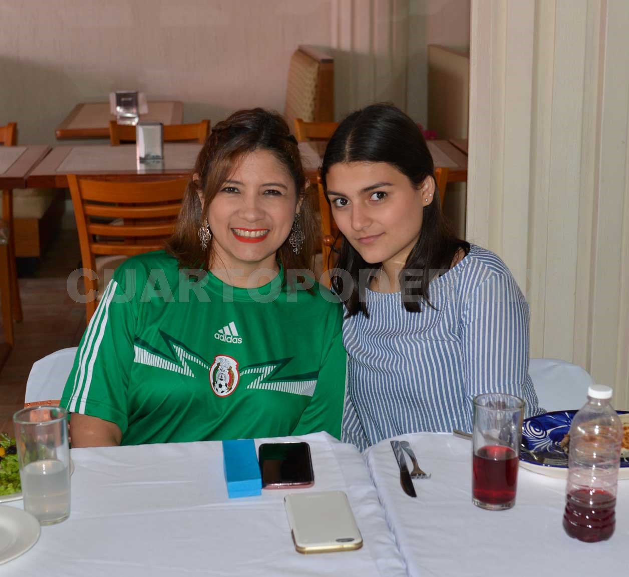 Isabel festejó con amigas