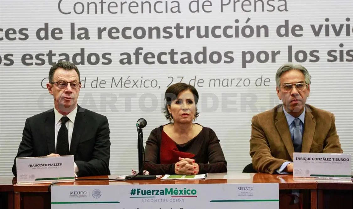 Reconstrucción por sismos concluirá en este sexenio
