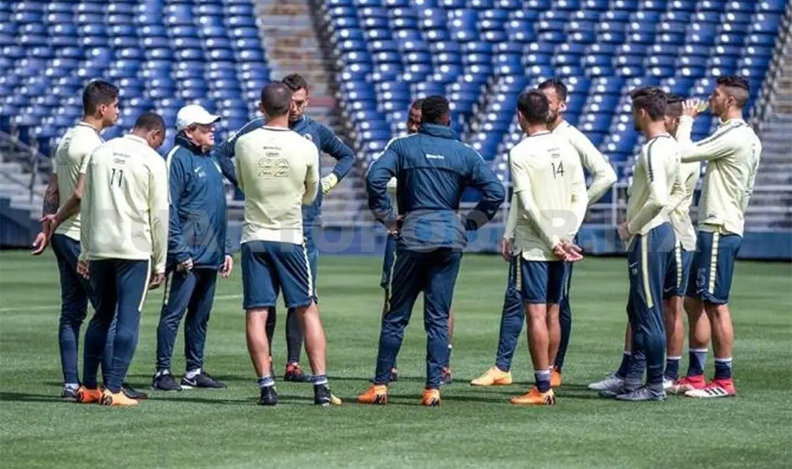 Con ausencias, América prepara duelo ante Cruz Azul