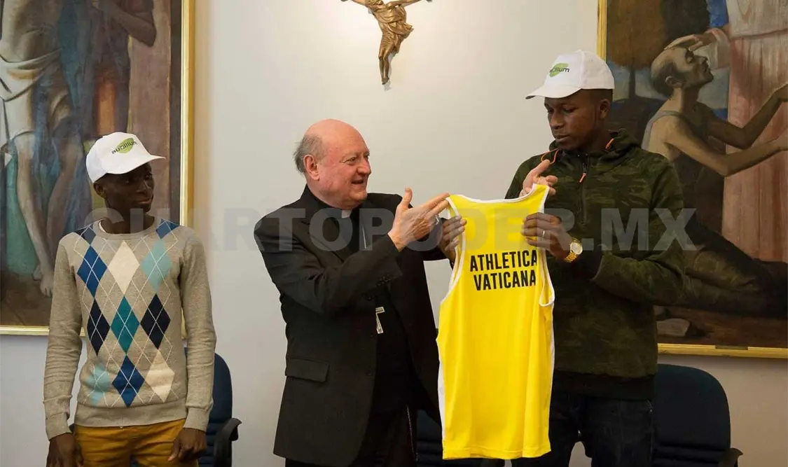 Athletica Vaticana lleva mensaje de paz al deporte