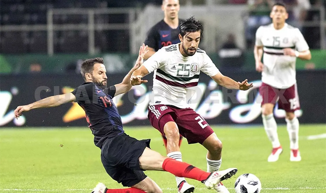 México tuvo fatídico ensayo ante Croacia