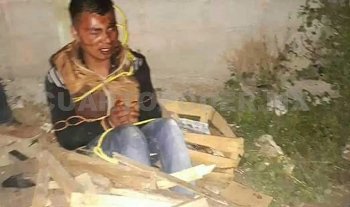 Ladrón de vehículo casi es linchado por colonos