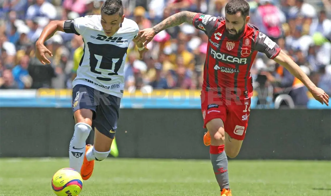 Pumas y Necaxa siguen en el bache
