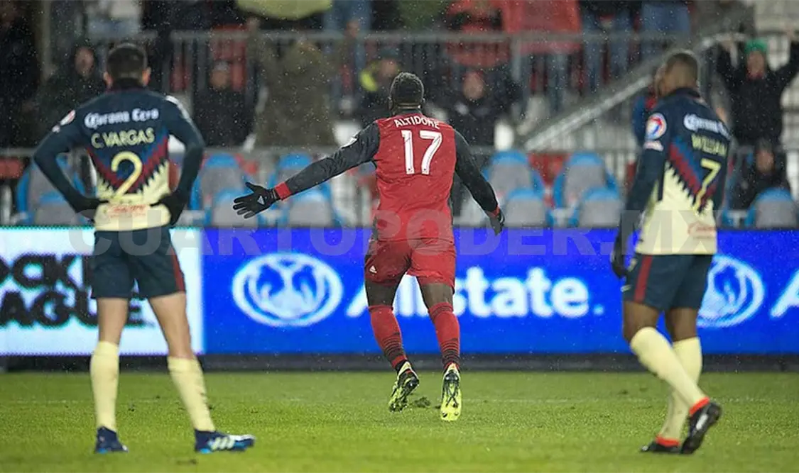 América cae contra el Toronto FC en semis