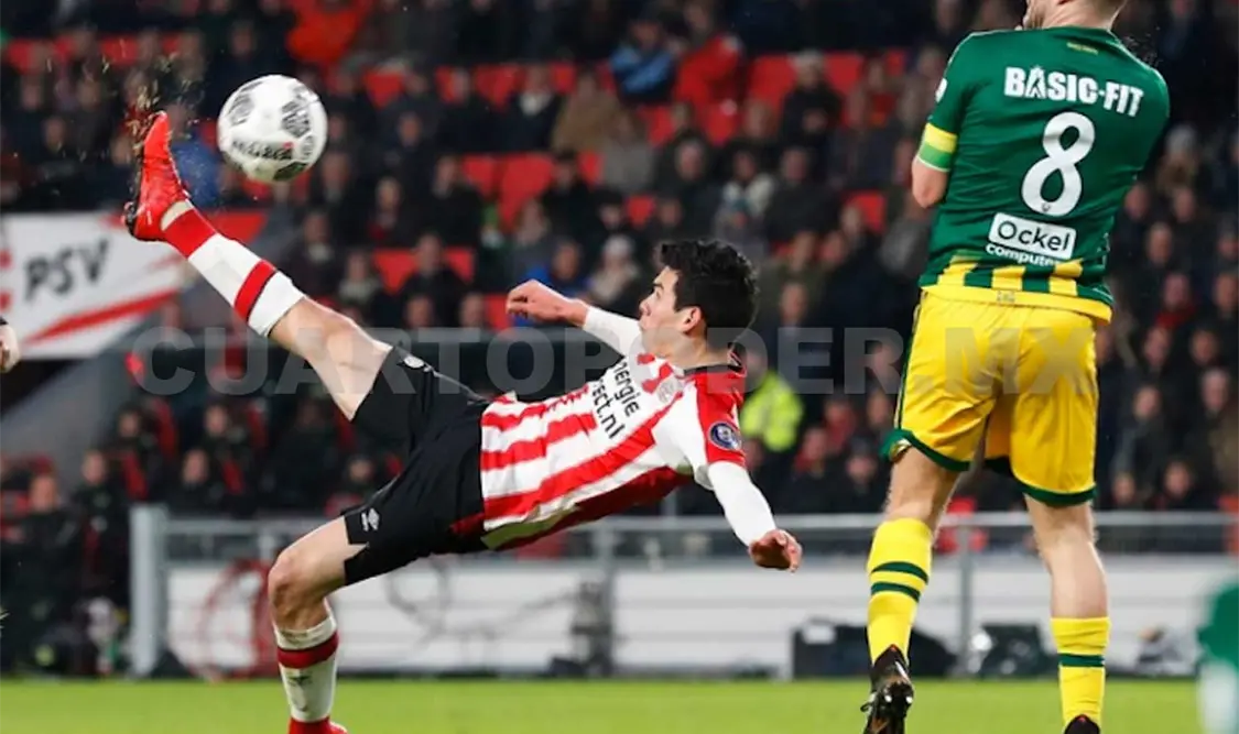 Lozano colabora en triunfo de PSV sobre Alkmaar