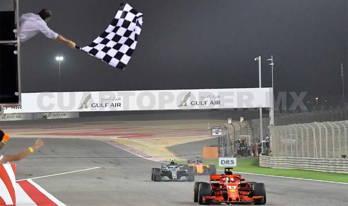 Vettel hace valer su ley y gana en Baréin