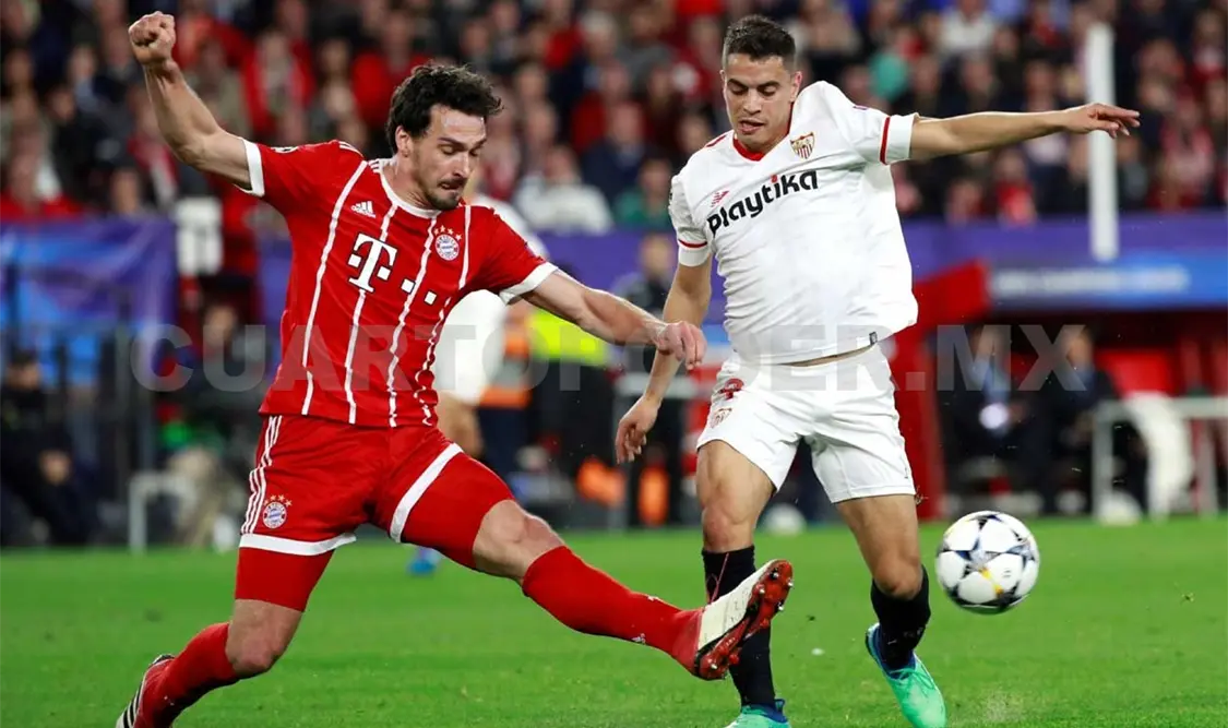 Bayern con ventaja para ganar boleto ante Sevilla