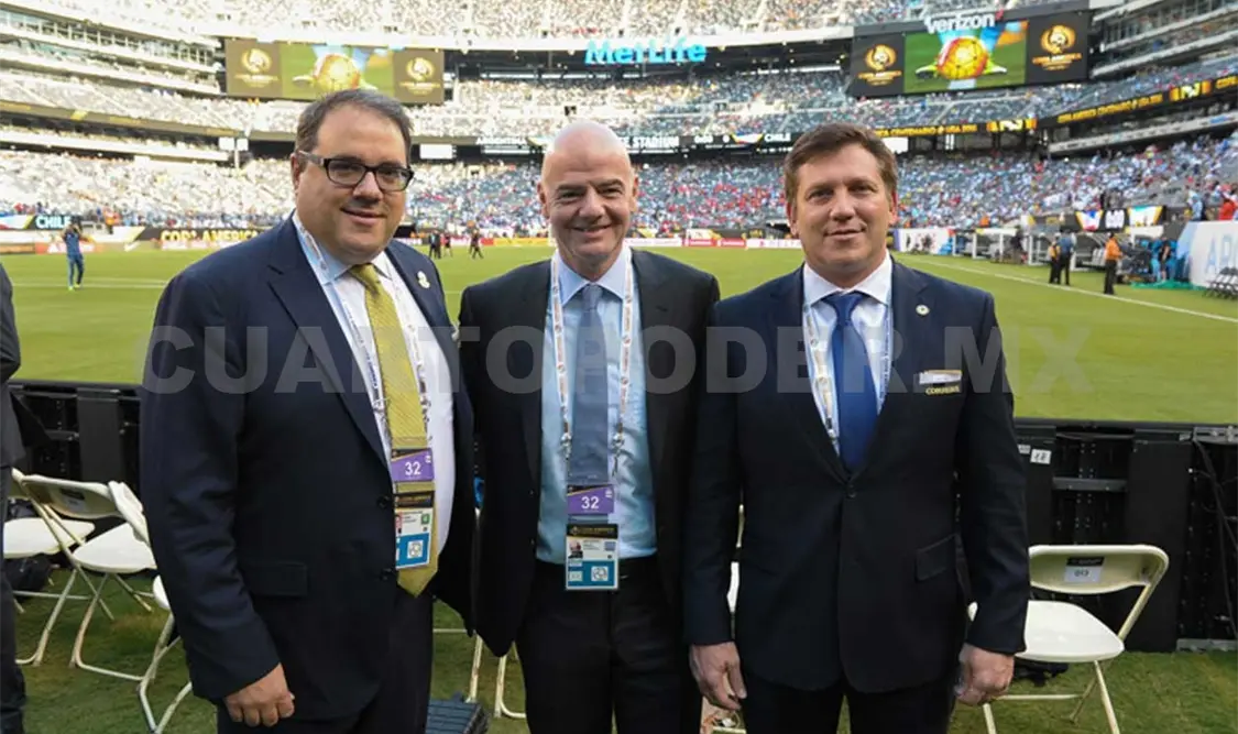 Conmebol apoya candidatura de México-EUA-Canadá
