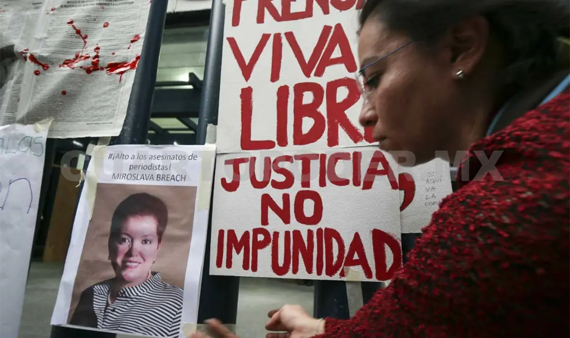 En 2017 se registraron 12 casos de periodistas asesinados. Agencias