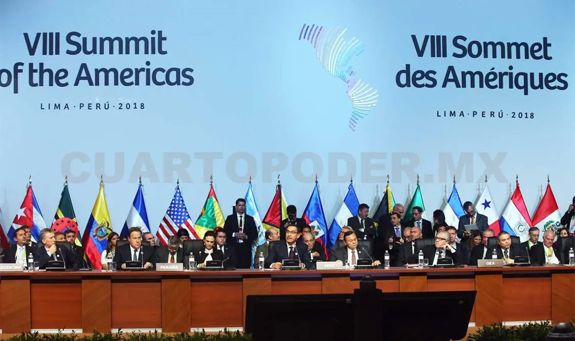Jefes de Estado participantes en la VIII Cumbre de las Américas afirmaron que la corrupción debe combatirse con medidas concretas.
