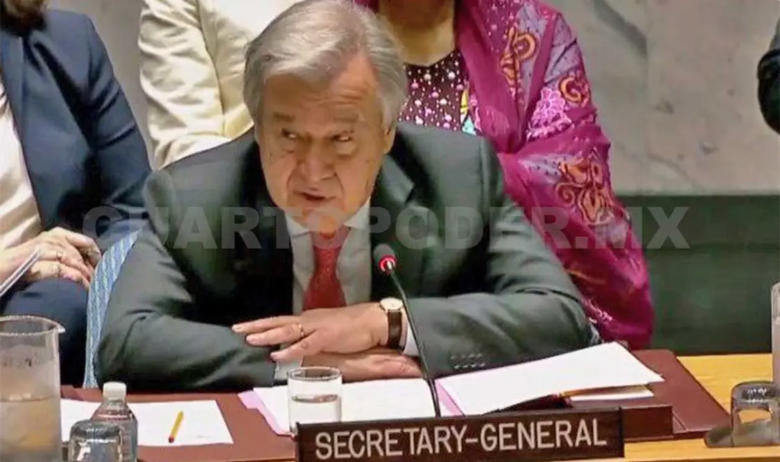 António Guterres condenó el uso de armas químicas y lamentó que el Consejo de Seguridad no haya podido resolver el conflicto sirio. @ONU
