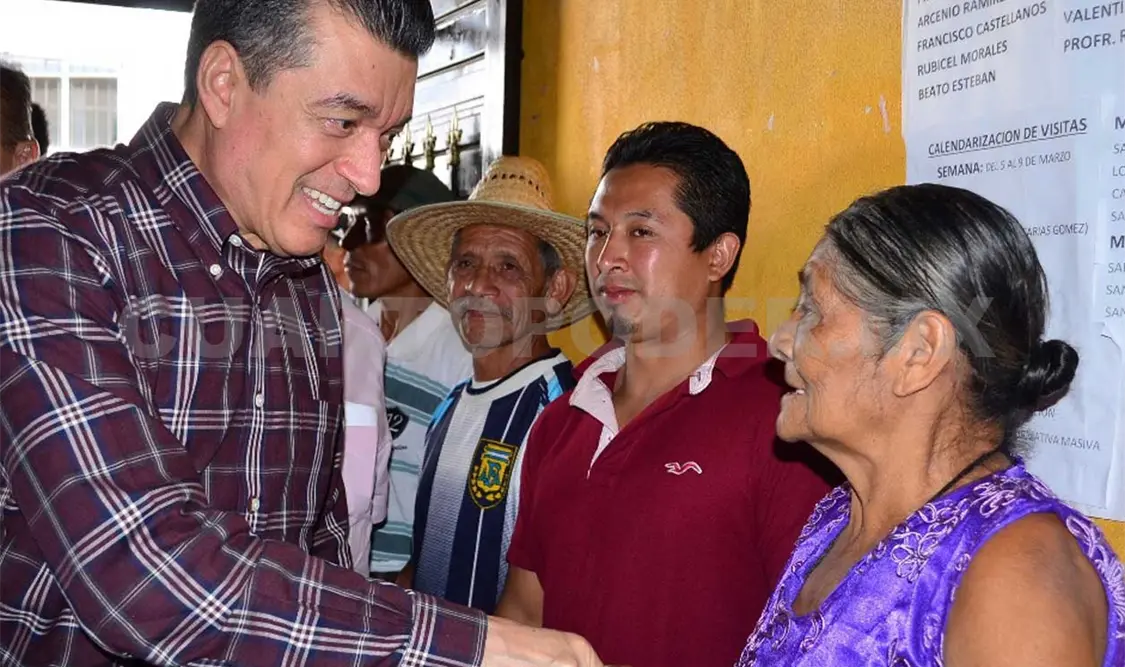 El candidato a la gubernatura del estado señaló que muchas comunidades rurales siguen en la marginación. CP