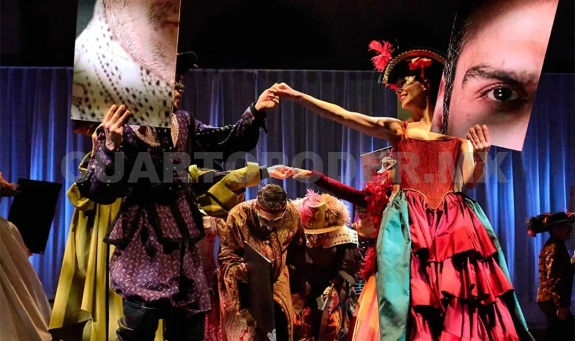 Un momento de la representación de El burlador de Sevilla, en el Teatro de la Comedia. Cortesía