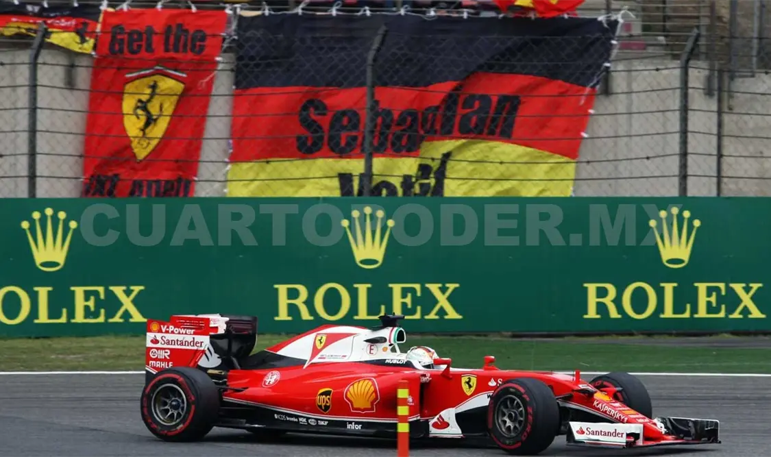 Sebastian Vettel sigue líder en F1