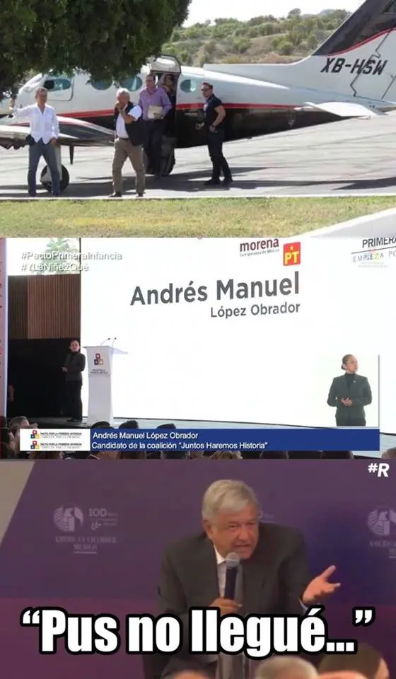 Coordinadores de campaña critican que López Obrador use avión privado