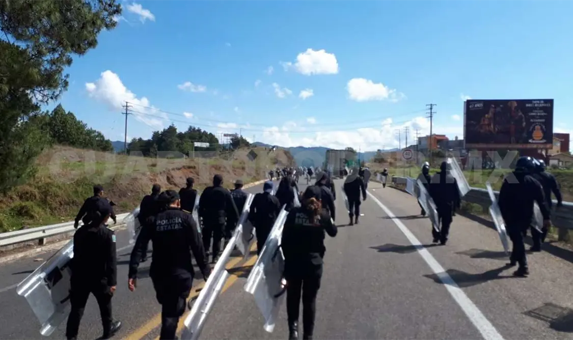 Gobierno de Chiapas aplica la Ley ante bloqueo carretero