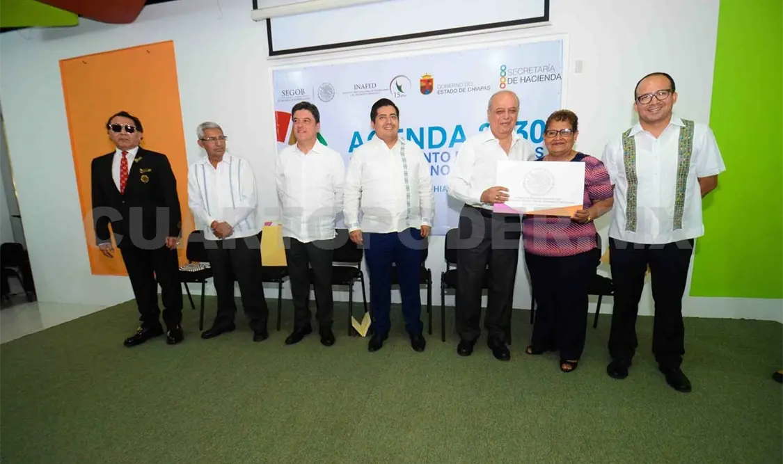 Reconoce INAFED trabajo hecho por la Unach
