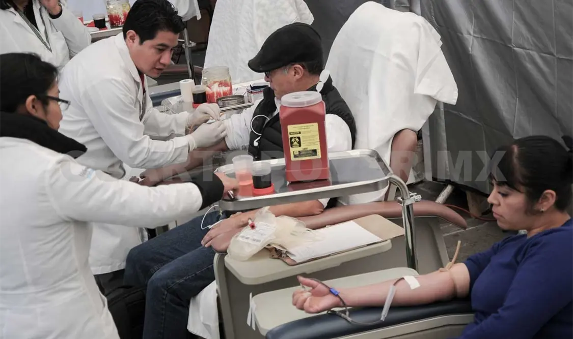 Fueron donados 576 mil 242 litros de sangre en 2017
